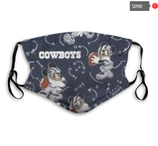 NFL Dallas cowboys #10 Dust mask with filter->nfl dust mask->Sports Accessory